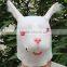 rabbit masks,Latex rabbit head masks for Halloween party Masquerade cosplay