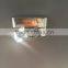 antique brass and ajustable led wall light 3.2w