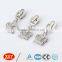 2015 hot sale fancy zinc alloy zipper slider , metal zipper slider