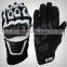 Motocross Biker Gloves WIth Full grain genuine leather knuckle protection, TPU protections at Fingers