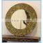 Luxurious glass mosaic decorative standard bathroom mirror size