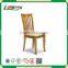 Simple design outdoor or indoor dining room wooden chair