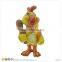 Sport Figure Resin Rooster Figurine Play Basketball