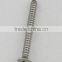Stainless steel Pan head tapping screws with cross drive DIN7981