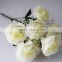 Wedding Flowers Ivory Rose Crystal Bouquet, Bride, Bridesmaid, Flower-Girl Wand