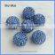 18mm Rhinestones Crystal Angel Ring Beads Pregnancy Music Sound Balls For Pendant Necklace BASB-CP18mm