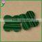 Hot Products Double Flat Polished Four Leave Clover Rough Synthetic Green Malachite Stone for sale