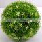 factory price cheep artificial plant plastic flower ball for interior decoration