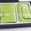 2016 new arrive multicolor genuine/PVC/pu leather credit card holder with delicate design