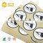 Professional die cutl printing glossy colorful cartoon vinyl stickers