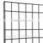 Customized chrome/powder coating metal gridwall grid wall panel