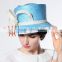 2015 Summer Hat Manufacturer New Design Straw Church Hat For Ladies With Flower Trimming