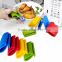 Multifunction Colorful Heat Resistant Durable Customize Fancy Kitchen Silicone Rubber Oven Gloves