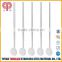 8 Stainless Steel Wide Smoothie Straws - CocoStraw Large Straight Frozen Drink Straw - 4 Pack - Reusable Straight Drinking Straw