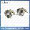 fancy custom wedding brass men cufflinks