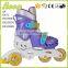 wholesale adjustable plastic pvc wheel 3 wheel roller quad skate