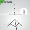 Factory supply flexible light stand high quality tripod VISICO professional aluminum light stand