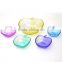 Toping Sales Apple Shaped Cheap Fancy Decorative Colored Glass Salad Bowl                        
                                                                                Supplier's Choice
