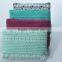 printing different shape pattern clutch bag with zipper for travel