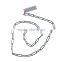 NACM 1990 straight link galvanized machine chain