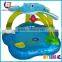 Giant Inflatable Family Swim Pool PVC Inflatable Leaf Sunshade Swimming Pool for Kids