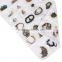 72 Pockets 2 Side Transparent Hanging Jewelry Earring Organizer Storage Bag
