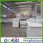 High density (0.6) solid white pvc board furniture application