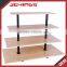 Powder Coating Frame and MDF Shelf Clothing Store Shelves