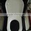 CL129 UF Toilet Seats; Easy Clean Duroplast Orange Colored Toilet Seat Bathroom Acessories