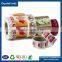 Professional design ISO UV oil printing PET paper material label for food