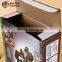 Corrugated toy box for children