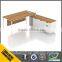 2016 Office table with side return MFC board 25mm thick