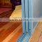 Aluminium windows with thermal break and glazing glass