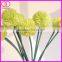 cheap yellow color good quality ball flowers fake flowers