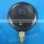 100mm black steel case dry pressure gauge with blow out class 1