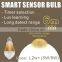 Ultra Large Detection Range Infrared Sensor Light Bulb with Lux Learning & Timer Selection Function(Model:L2w+)