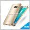 Durable Fashion Transparent Soft TPU Electroplating Back Cover Phone Case For SamSung Galaxy S6 edge