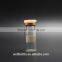 clear bayonet bottle with tear-off cover for penicillin vial