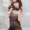 LG3019 Sexy lingerie lace dress underwear black G-string