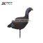 Foam turkey decoy in outdoor hunting