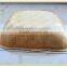 Rippled-Edge Bamboo Mixing Bowl with Printing Bamboo Images