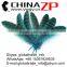 Hotselling CHINAZP Dyed Turquoise Blue Ringneck Wing Quills Feather for Party Decoration
