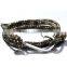 Navy Style Silver Color Fishhook Anchor Design Survival Paracute Bracelet