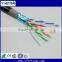 Top-quality shielded 4pairs 23 AWG FTP CAT 6 LAN cable