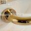 Hotel bathroom accessories brass golden plating safety grab rail for bath tub