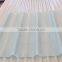 uv coating 1.0mm uv-protected roof translucent sheet with high quality