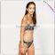 Custom ladies hard cup bikini swimwear
