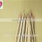 250mm bamboo paddle bbq flag skewers with green husk skin for wholesale