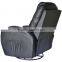 HomCom Deluxe Black Ergonomic Heated Vibrating PU Leather Massage Sofa Lounge Recliner