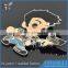Wholesale fashionable metal man shaped pin badge hot sale